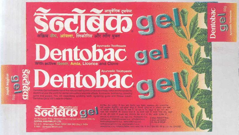 Dentobac Device mark 4545827 Trademark