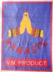 Namaste (label) Device mark 4542589 Trademark