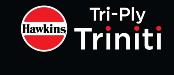Hawkins Tri-ply Triniti Device mark 4538730 Trademark