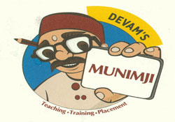 Devam's Munimji - Teaching.training. Placement Device mark 4539754 Trademark