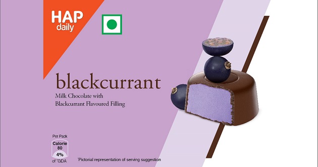 Hap Daily Blackcurrant Device mark 4547857 Trademark