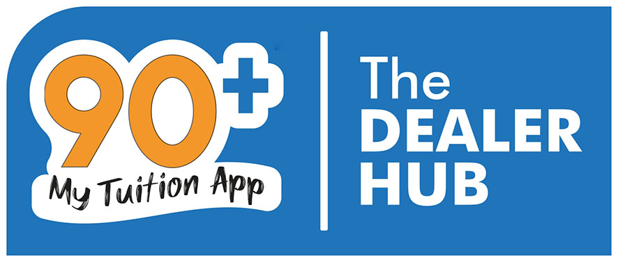 90+ My Tuition App ,the Dealer Hub (device) Device mark 4547936 Trademark