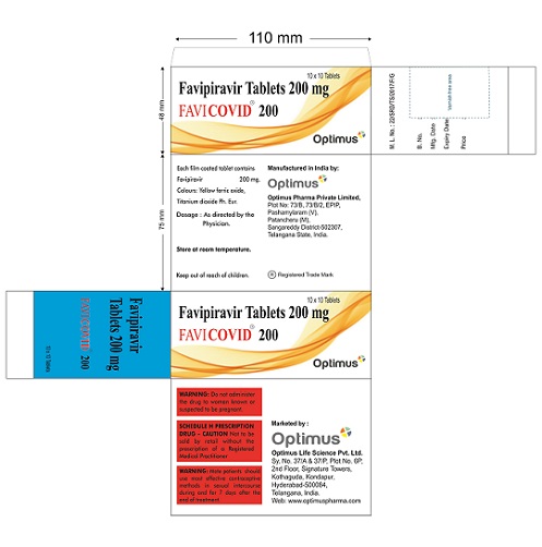 Favicovid 200mg Device mark 4544977 Trademark