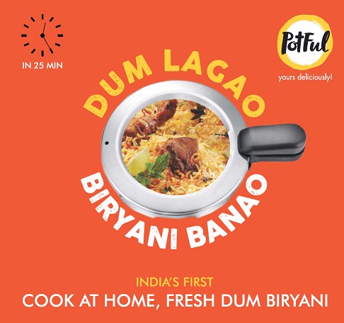 Potful - Dum Lagao Biryani Banao Label Device mark 4550049 Trademark