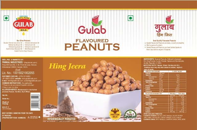 Gulab Flavoured Peanuts Device mark 4551088 Trademark