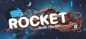 Rocket - Double Chocolate ( Packaging) Device mark 4554350 Trademark