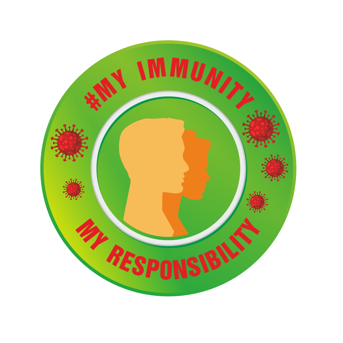 My Immunity My Responsibility Device mark 4555313 Trademark