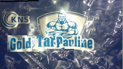 Kns Gold Tarpauline Device mark 4556919 Trademark