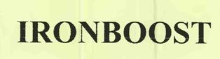 Ironboost Device mark 4562200 Trademark
