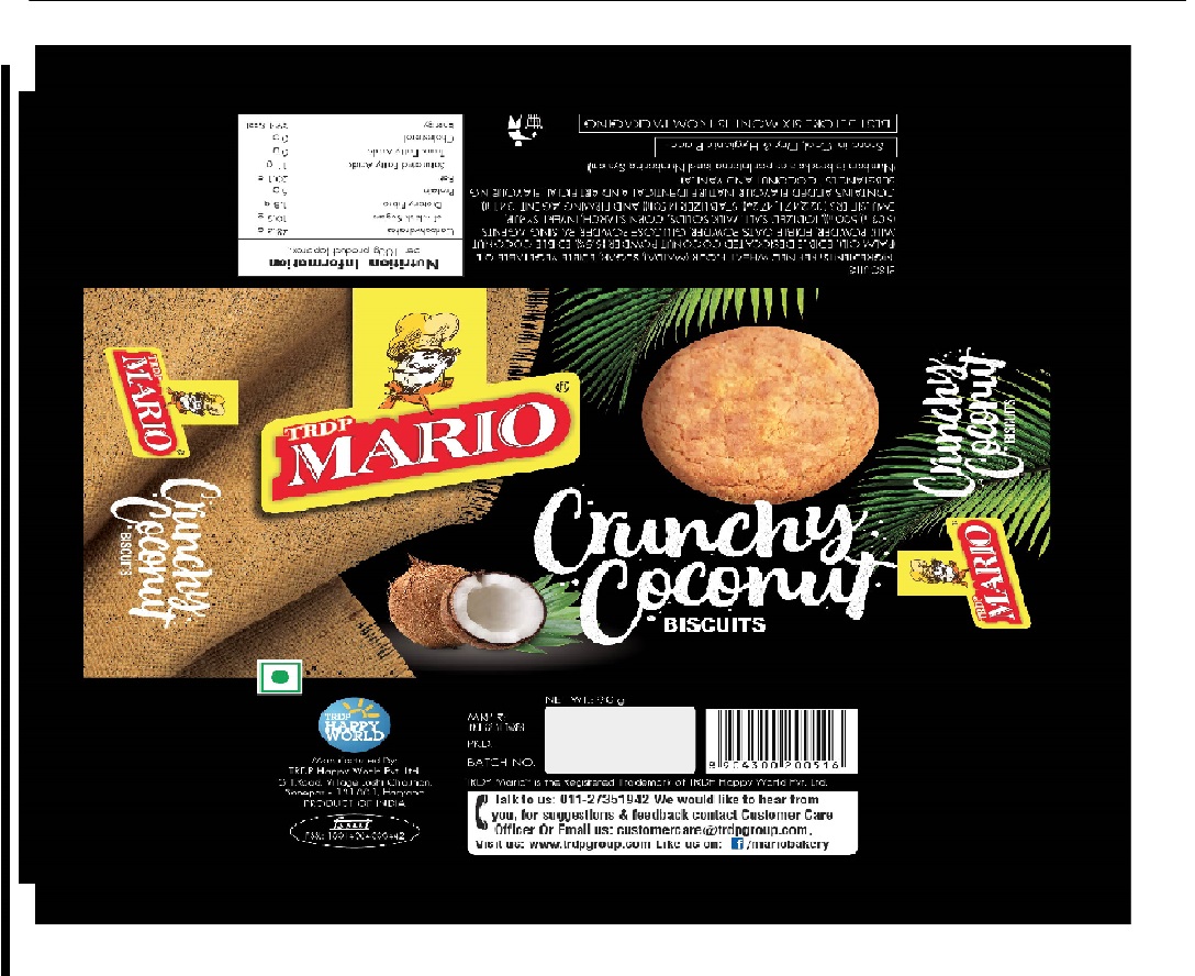 Trdp Mario Crunchy Coconut Device mark 4560208 Trademark