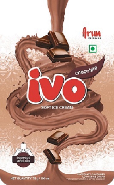 Arun Ivo Chocolate Soft Ice Cream Device mark 4568374 Trademark