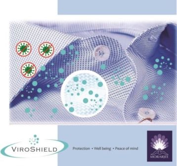 Viroshield Morarjee Device mark 4578973 Trademark