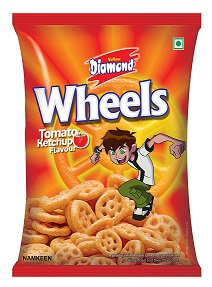 Yellow Diamond Wheels- Tomato Ketchup Flavour Device mark 4575673 Trademark
