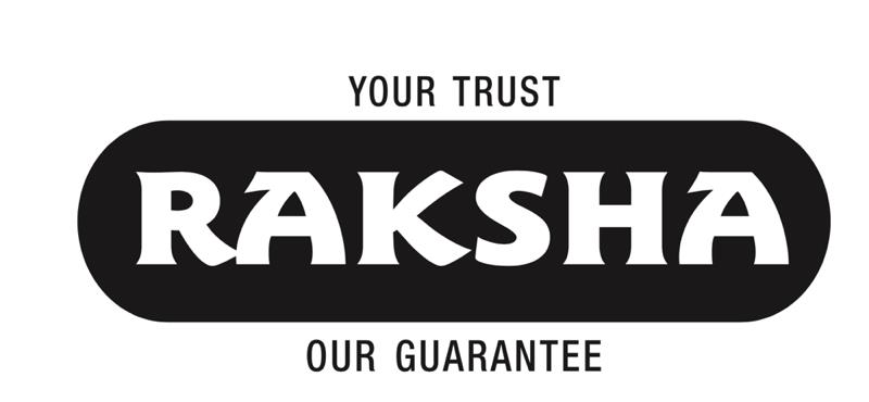 Raksha - Your Trust, Your Guarantee Device mark 4576153 Trademark