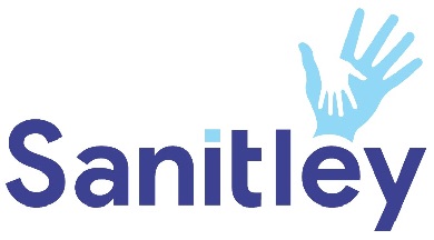 Sanitley With Device Of Hands Device mark 4583987 Trademark