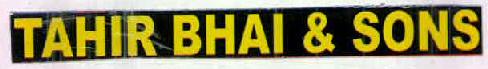 Tahir Bhai & Sons Device mark 2672949 Trademark