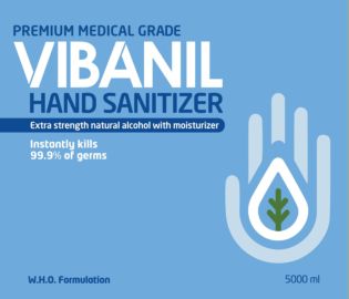 Vibanil Label Device mark 4599666 Trademark