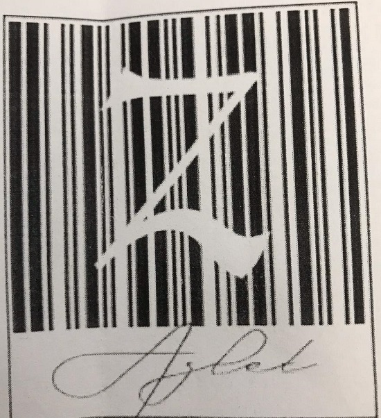 Z Aglet Device mark 4596520 Trademark