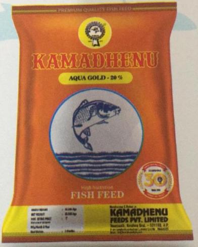 'kamadhenu Aqua Gold' Device mark 4605100 Trademark
