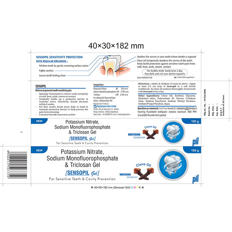 Sensopil Device Device mark 4607980 Trademark