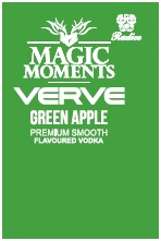 M2 Magic Moments Verve Green Apple Premium Smooth Flavoured Vodka Device mark 4605975 Trademark