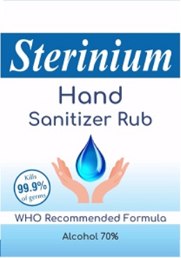 Sterinium Hand Sanitizer Rub Device mark 4607366 Trademark