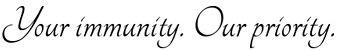 Your Immunity. Our Priority. Device mark 4604437 Trademark