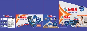 Gala-turbo Spin Mop Device mark 4613406 Trademark
