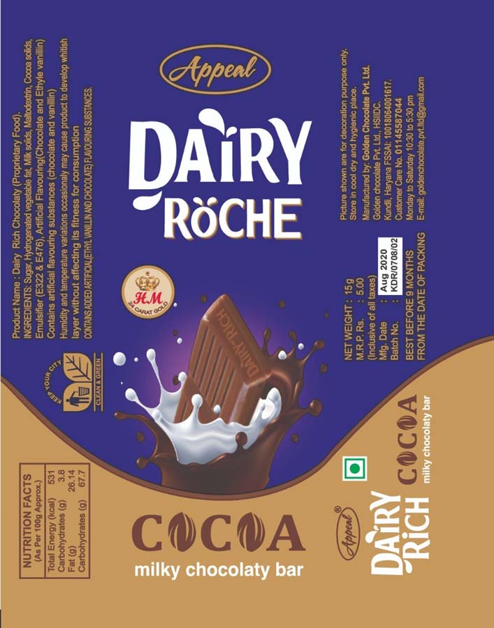 Appeal Dairy Roche Device mark 4614942 Trademark