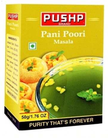 Pushp Brand Pani Poori Masala Device mark 4630534 Trademark