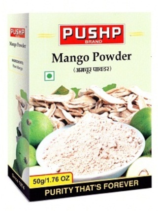 Pushp Brand Mango Powder Device mark 4630539 Trademark