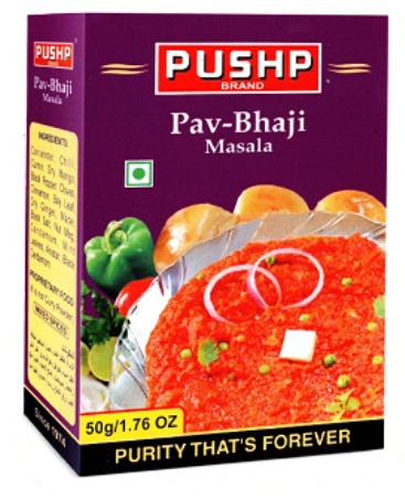 Pushp Brand Pav Bhaji Masala Device mark 4630578 Trademark