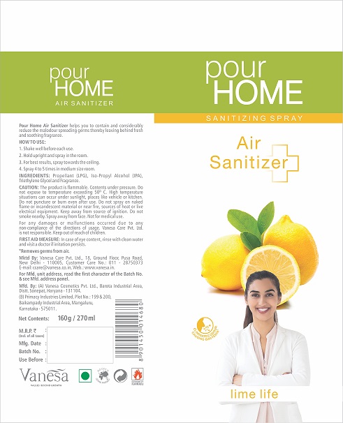 Pour Home Lime Life Device mark 4631211 Trademark