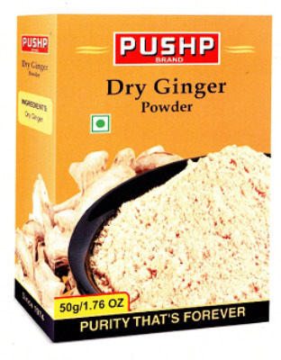 Pushp Brand Dry Ginger Powder Device mark 4628784 Trademark