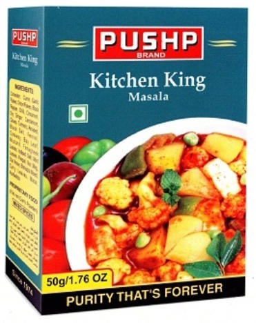 Pushp Brand Kitchen King Masala Device mark 4628792 Trademark