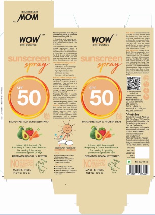 Wow Skin Science Sunscreen Spray Device mark 4637341 Trademark