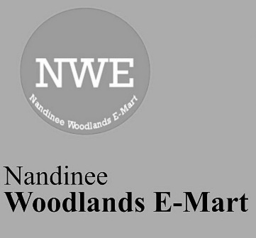 Nandinee Woodlands E-mart With Nwe Logo Device mark 4637448 Trademark