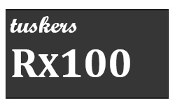Tusker's Rx100 (with Device) Device mark 4637928 Trademark