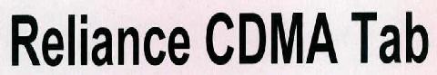 Reliance Cdma Tab Device mark 2313619 Trademark