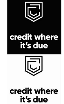 Shield Device With Credit Where It’s Due (in Series Of Two) Device mark 4644669 Trademark
