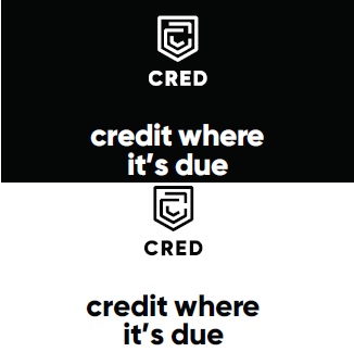 Shield Device With Cred And Credit Where It’s Due ( In Series Of Two) Device mark 4644728 Trademark