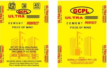 Gcpl Ultra Perfect Cement Device mark 4644812 Trademark