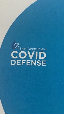 Skin-deep Shield Covid Defense Device mark 4647935 Trademark