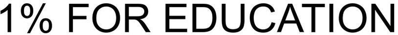 1% For Education Device mark 4655763 Trademark