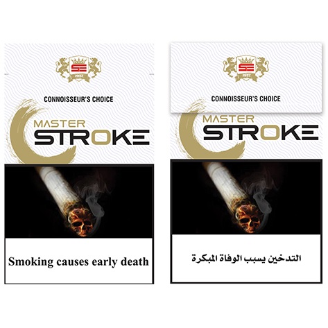 Master Stroke Gold ( Packing) Device mark 4664507 Trademark