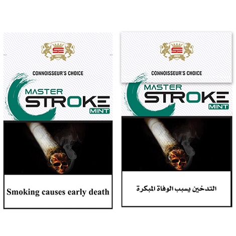 Master Stroke Mint (packing) Device mark 4664508 Trademark