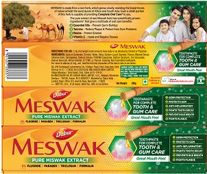Dabur Meswak Device mark 4669319 Trademark