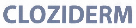 Cloziderm Device mark 4671837 Trademark