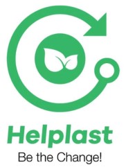 Helplast With Tagline Be The Change! Device mark 4672071 Trademark
