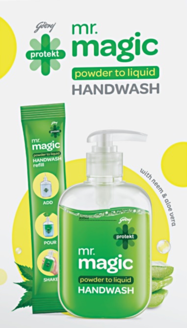 Godrej Protekt Mr. Magic Handwash Device mark 4675410 Trademark